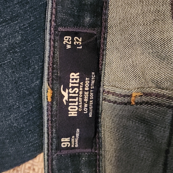 Hollister jeans B rand new with tags!!! low rise boots cut jeans. - Picture 4 of 6